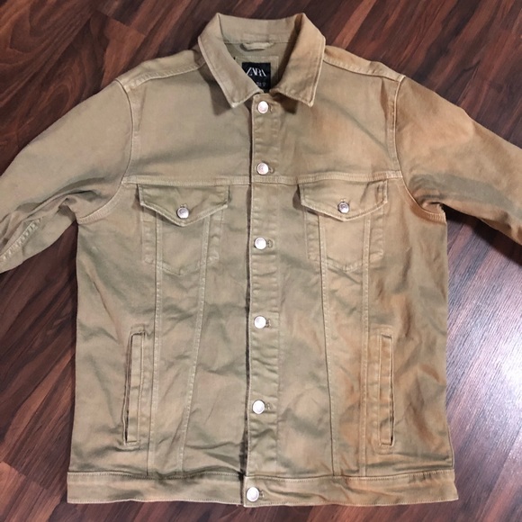 Other - Zara Man Olive Jean Jacket